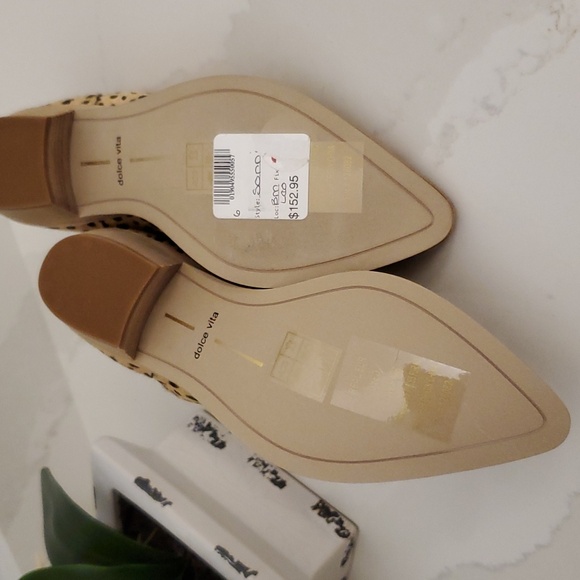 NWT Dolce Vita Sonni Western Cow Hair Boots Size 6 - Picture 5 of 9